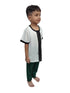 BookMyCostume Green & White American Cartoon Series Character Fancy Dress Costume for Kids